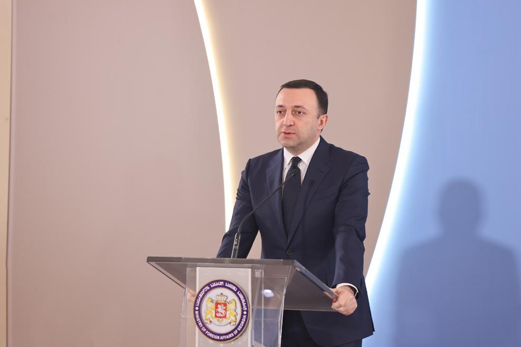 “Put our Country’s Interest First,” PM Garibashvili Tells the Georgian Ambassadors’ Conference