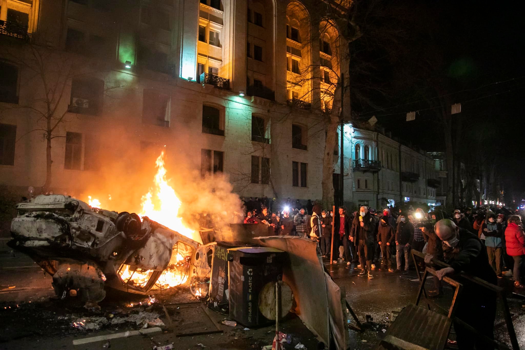 One Detained for “Assaulting Police Officer and Damaging Property” during March 7-9 Rallies