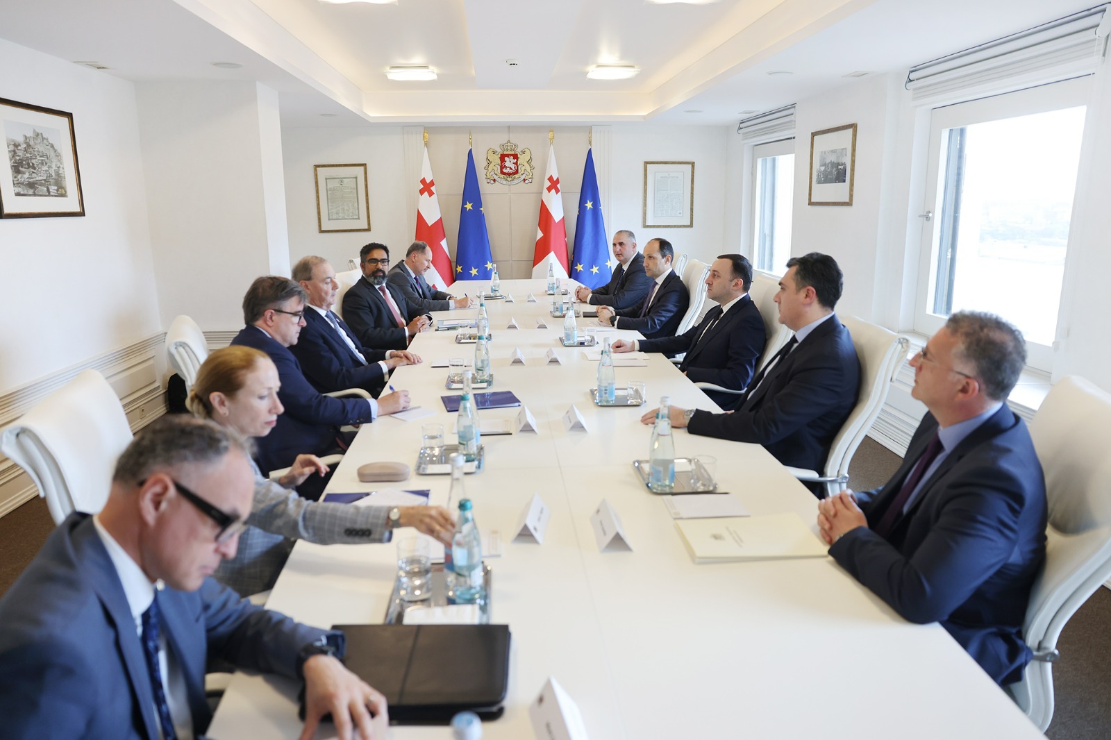 EU, US, UK Sanctions Coordinators Meet Georgian Officials