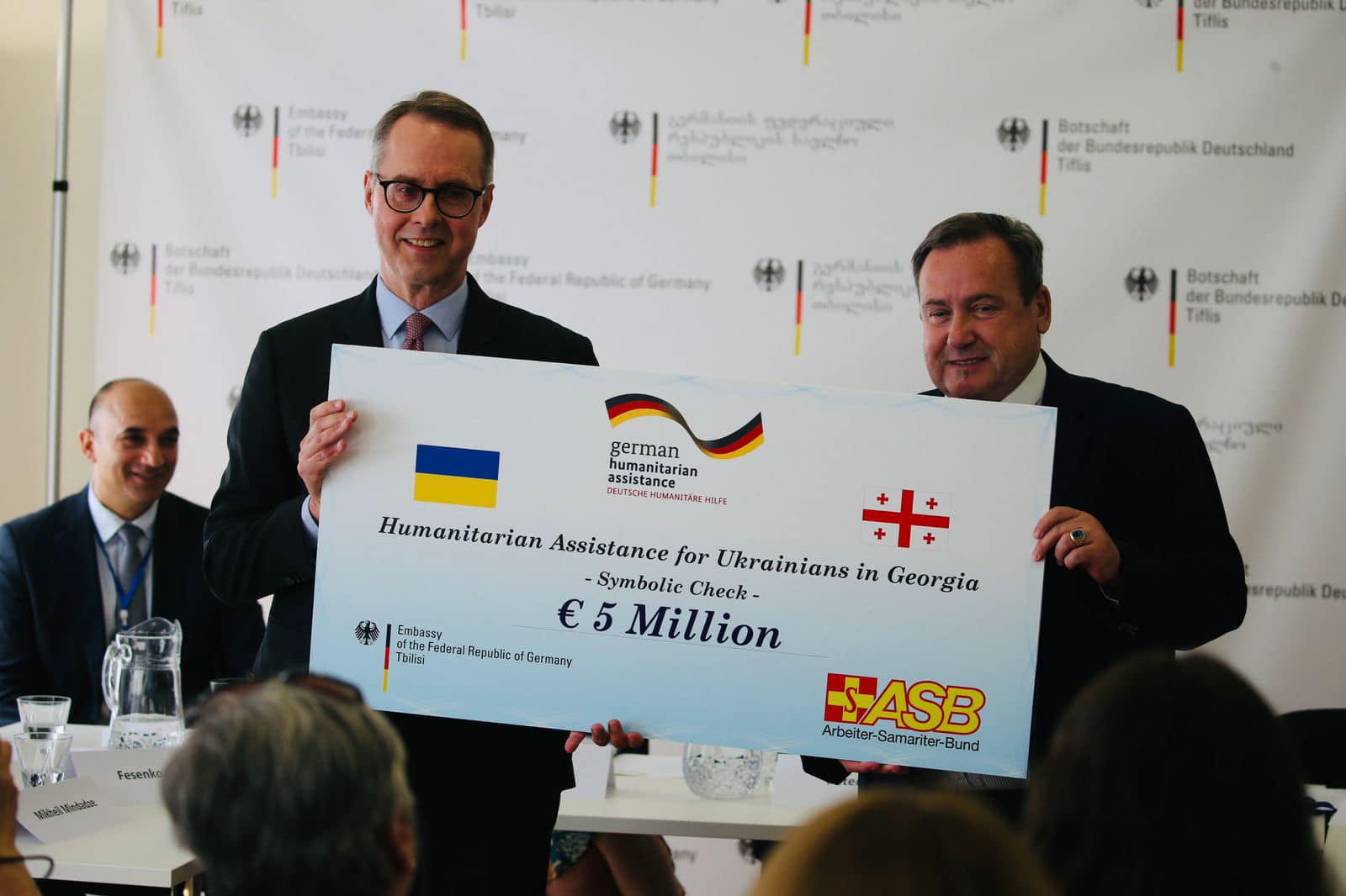 Germany Allocates 5 Million Euros to Aid Ukrainian Refugees in Georgia