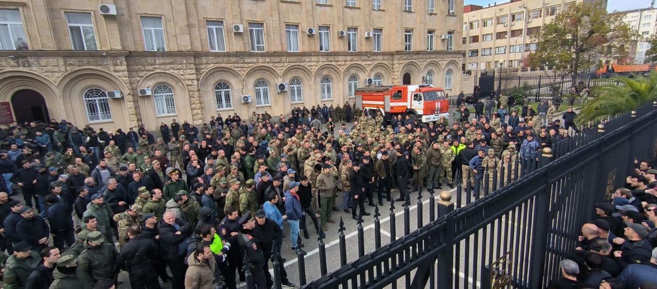 Protests Erupt in Sokhumi Over Fears of Russian Encroachment