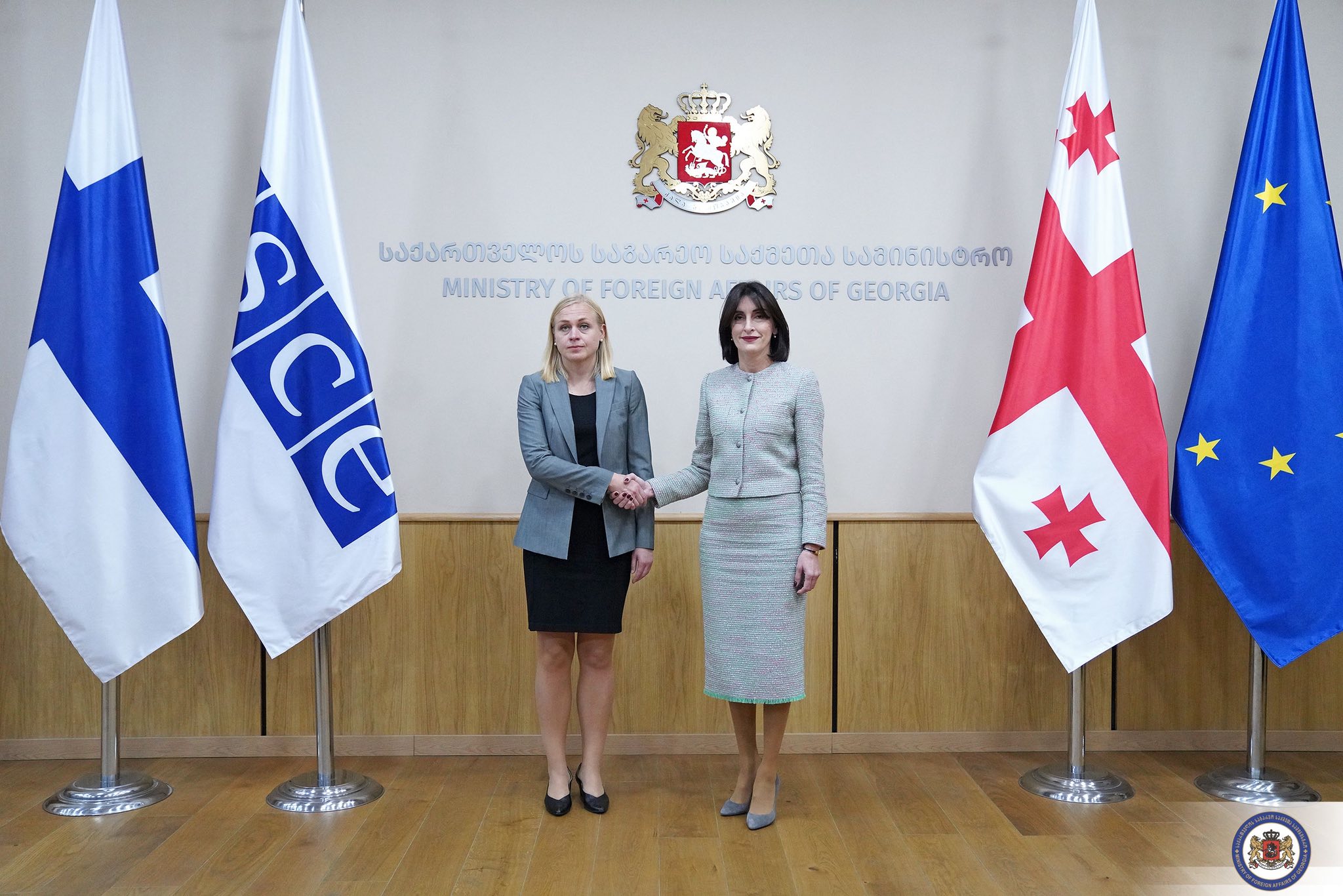 Finnish OSCE Chair Visits Georgia