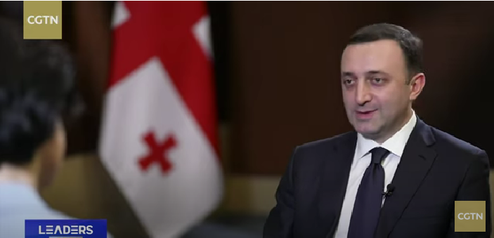 PM Garibashvili Touts China Ties in CGTN Interview