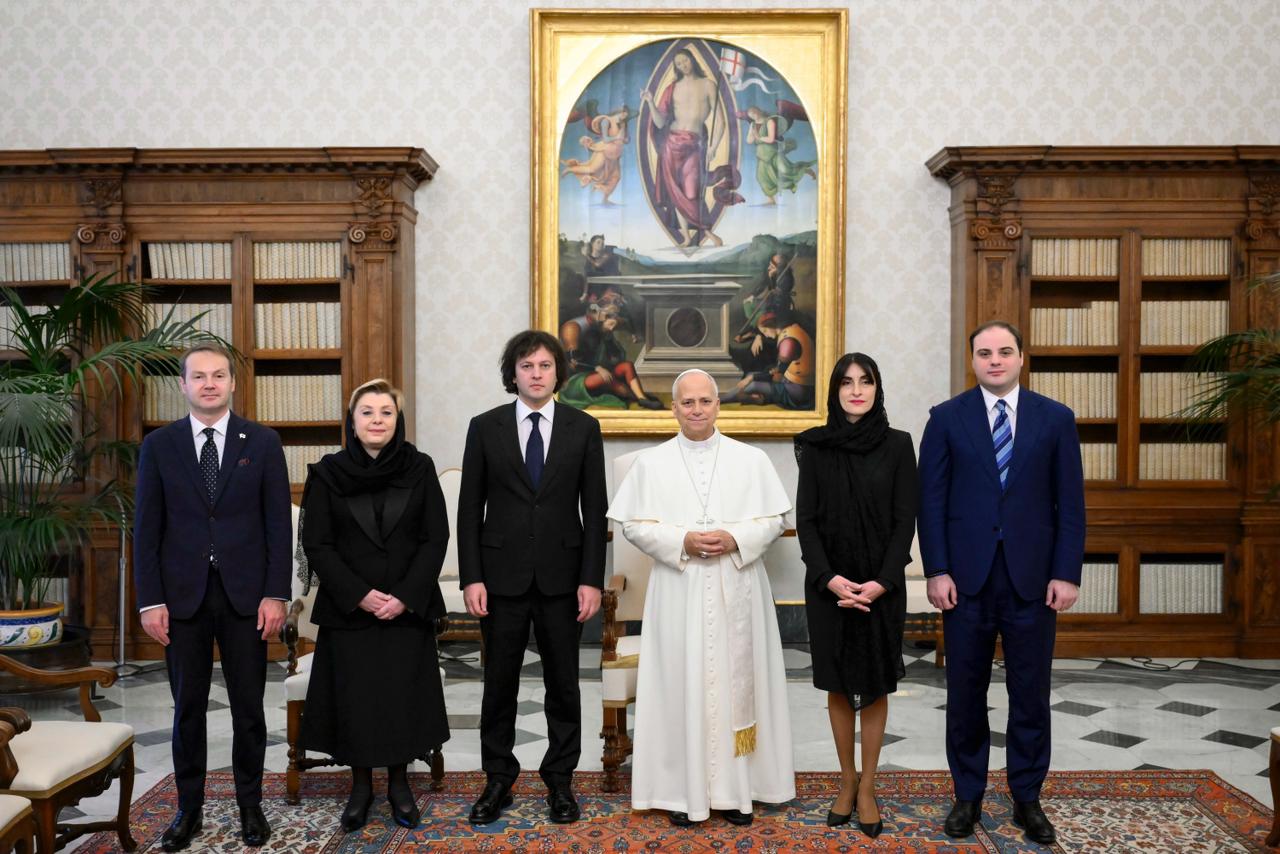 Irakli Kobakhidze, GD Ministers Visit Vatican, Meet Pope Leo XIV
