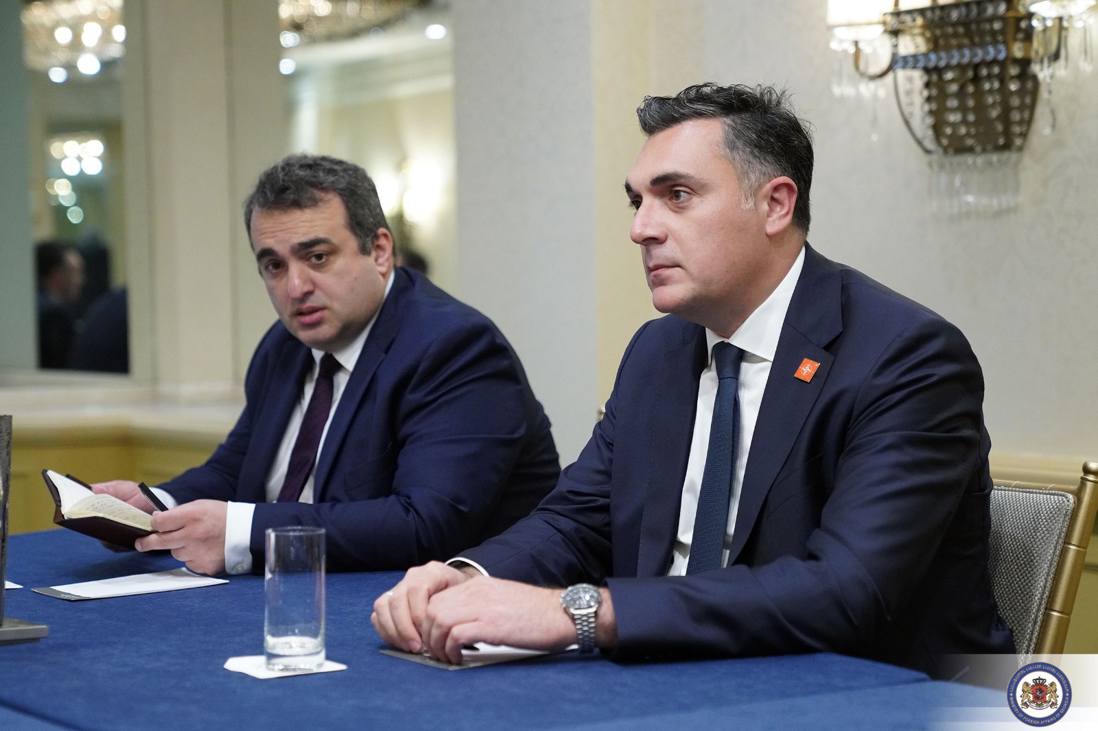 FM Ilia Darchiashvili Told to Reconsider Foreign Agents Law at NATO Summit