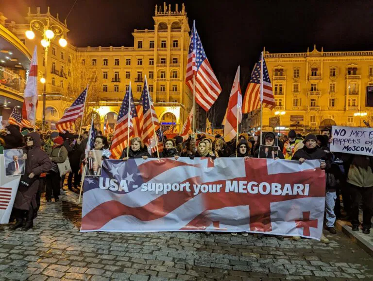 Political Reactions in Georgia to MEGOBARI Act