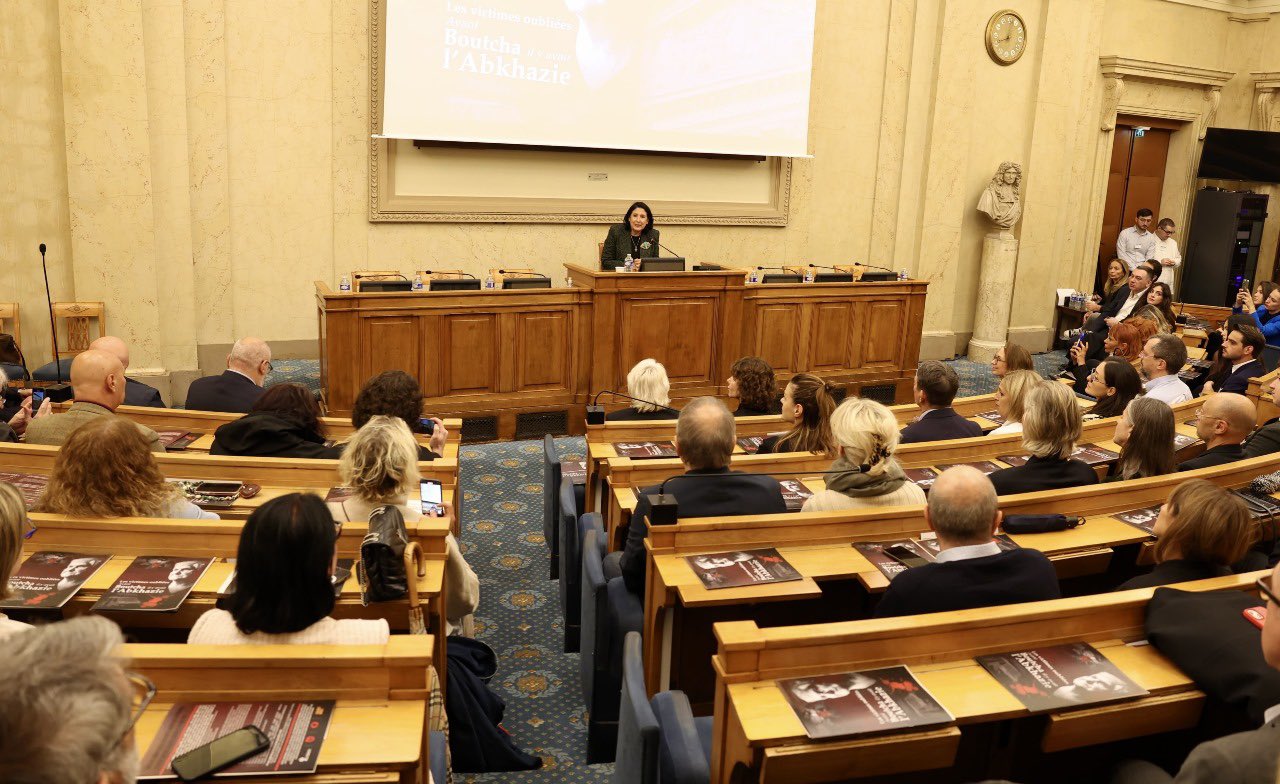 “Before Bucha was Abkhazia” Screened at French National Assembly