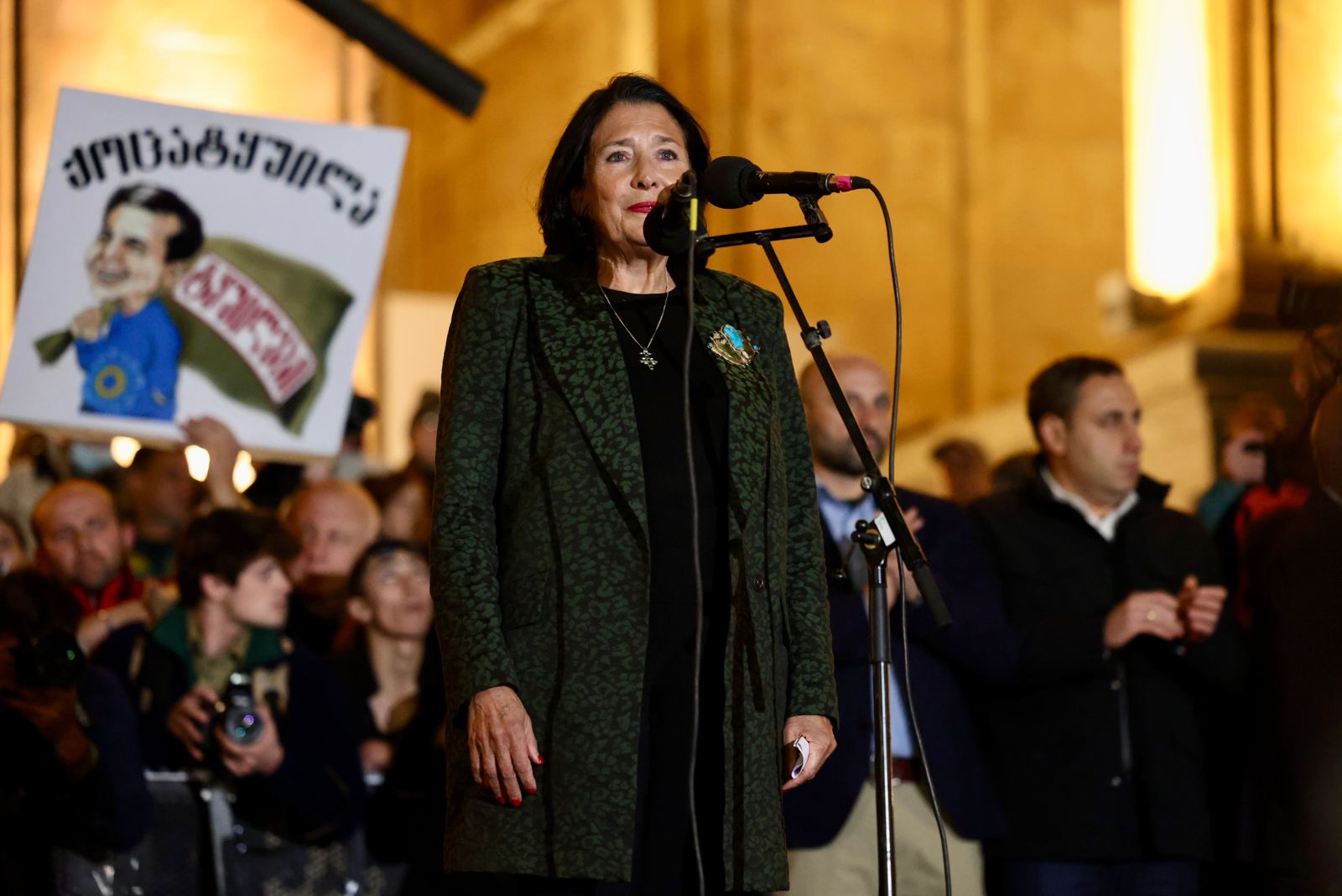 Salome Zurabishvili to Rally Participants: You Haven’t Lost Elections!