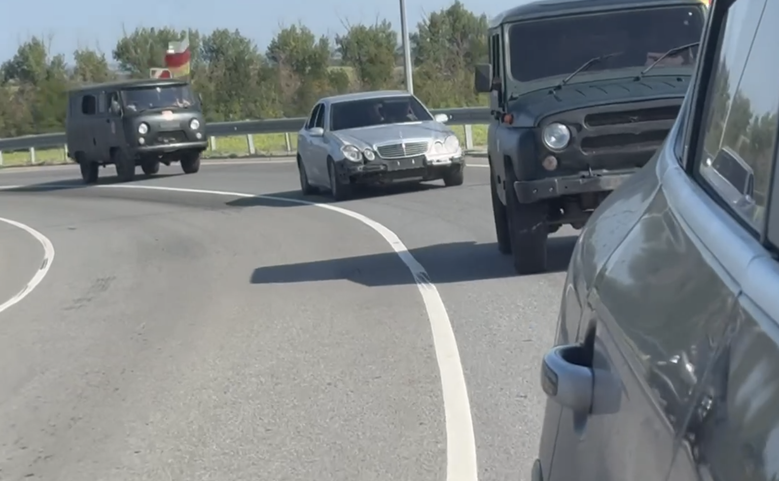 Volunteers from Georgia’s Occupied Territories Sent to Russia’s Kursk Region