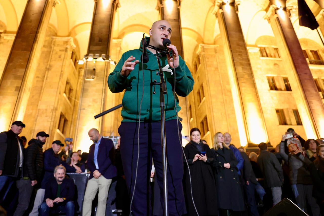 Opposition Leader Nika Melia Detained