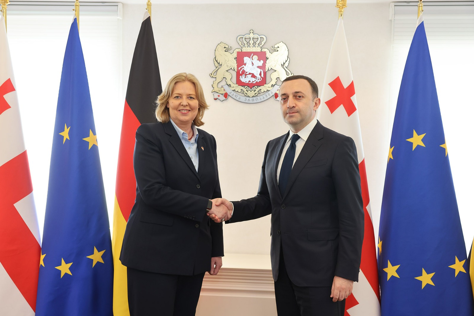President of German Bundestag Visits Georgia