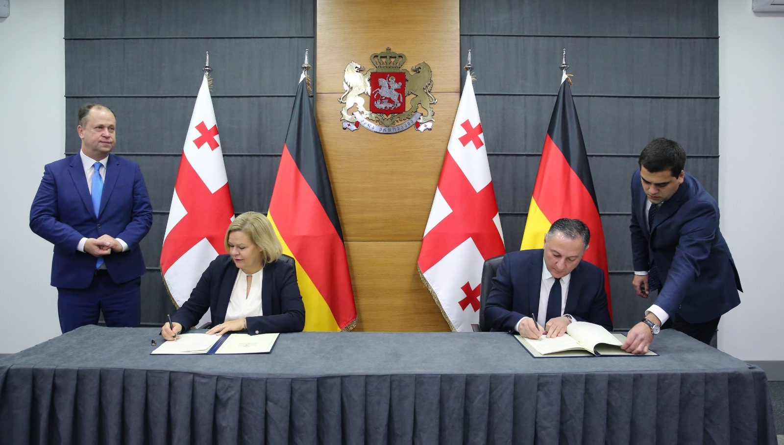 German Minister of Interior Visits Tbilisi