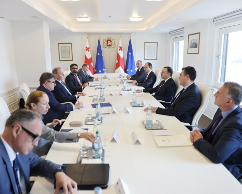 EU, US, UK Sanctions Coordinators Meet Georgian Officials