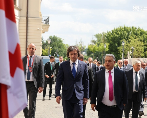 Kobakhidze, GD Ministers, Visit Hungary