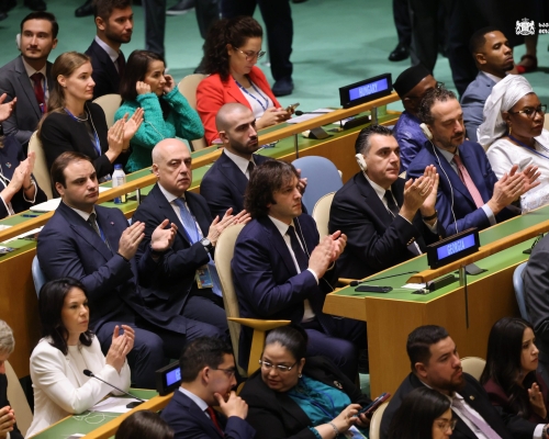 Georgian Delegation at the 79th UNGA Session – Key Takeaways