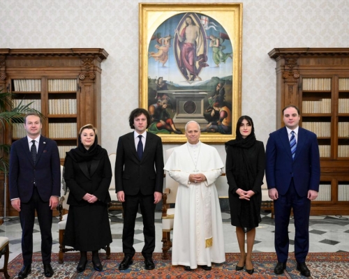 Irakli Kobakhidze, GD Ministers Visit Vatican, Meet Pope Leo XIV