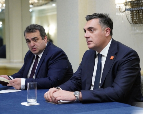 FM Ilia Darchiashvili Told to Reconsider Foreign Agents Law at NATO Summit
