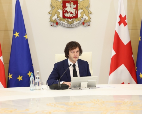 Kobakhidze Admits Substance Used in Water Cannons, Denies Camite