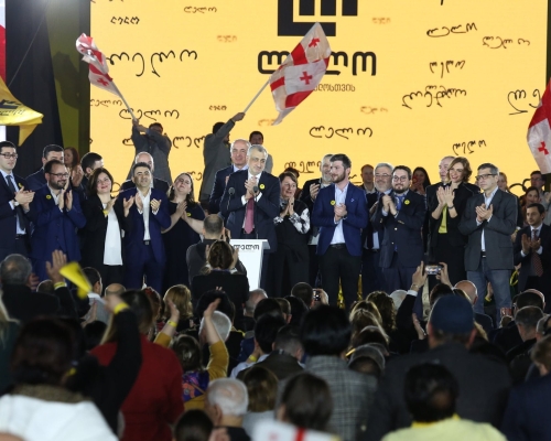 Khazaradze’s Lelo, New Rights, Development Movement Set up New Political Union