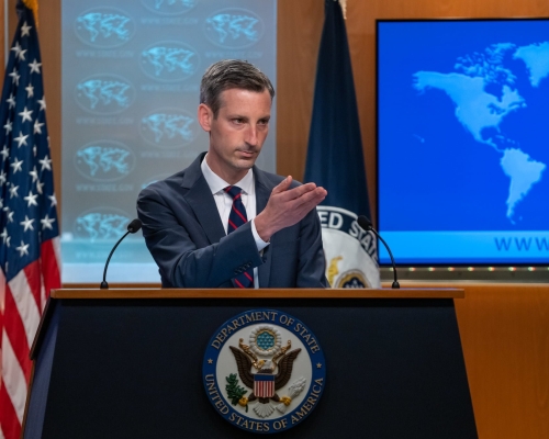 US State Department Spokesman Ned Price Again Criticizes the Draft Law on “Foreign Agents”