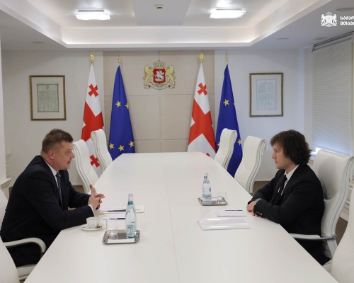 Kobakhidze Meets Belarusian Ambassador