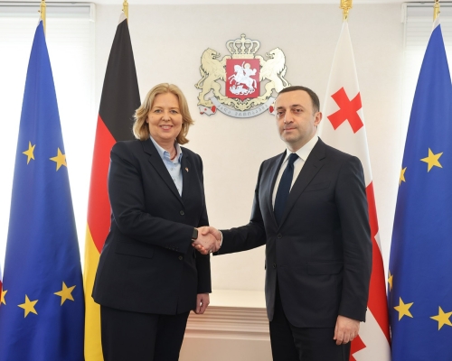 President of German Bundestag Visits Georgia