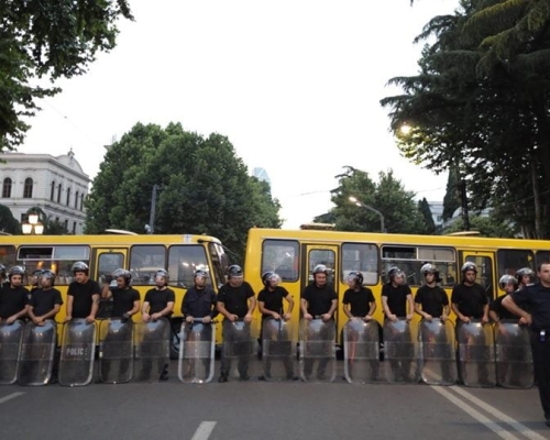 Update: Two Parallel Rallies in Tbilisi Last Till Sunrise