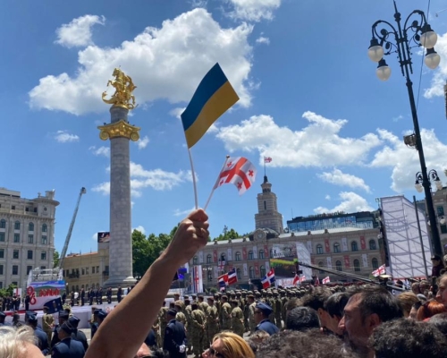 On Independence Day, Georgia Eyes ‘Return to Europe’
