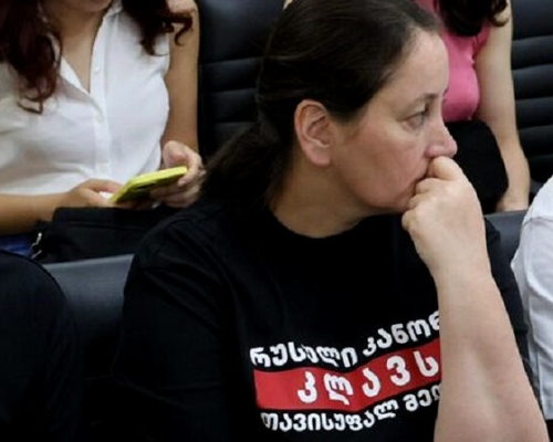 Mzia Amaghlobeli Ends Hunger Strike