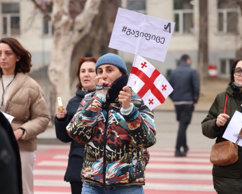 Hundreds of Georgian Companies Shut Down in Nationwide Strike